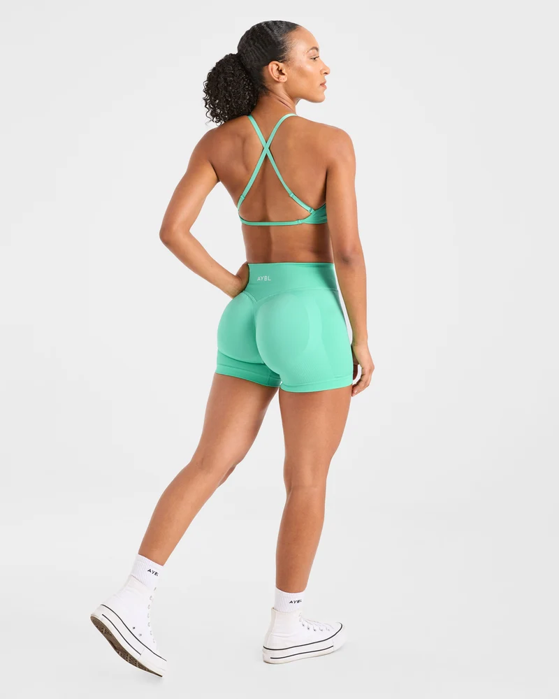 Adapt Seamless Shorts | 4.5" - Spring Mint