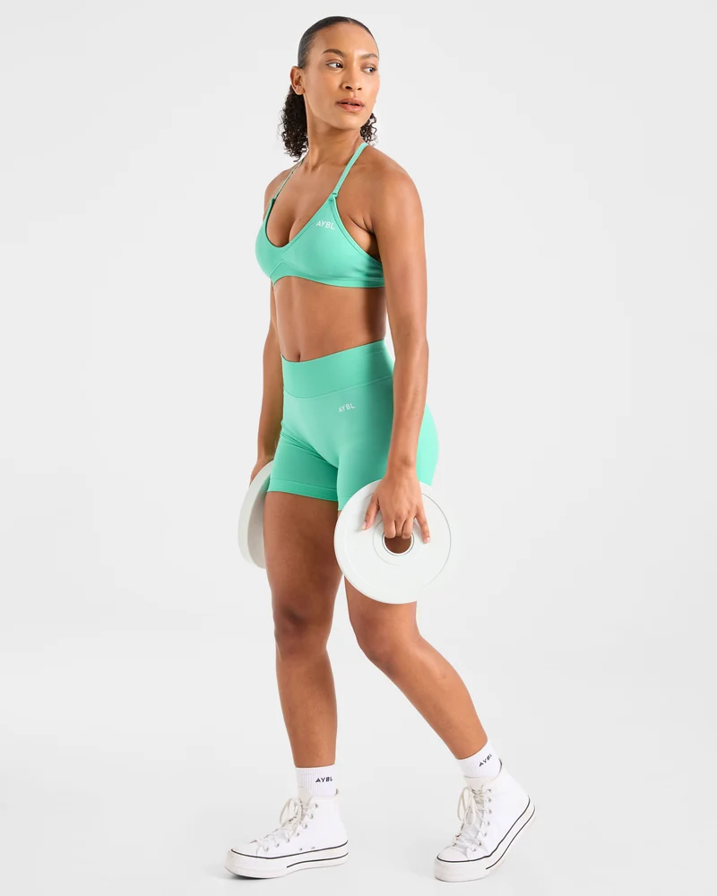 Adapt Seamless Shorts | 4.5" - Spring Mint