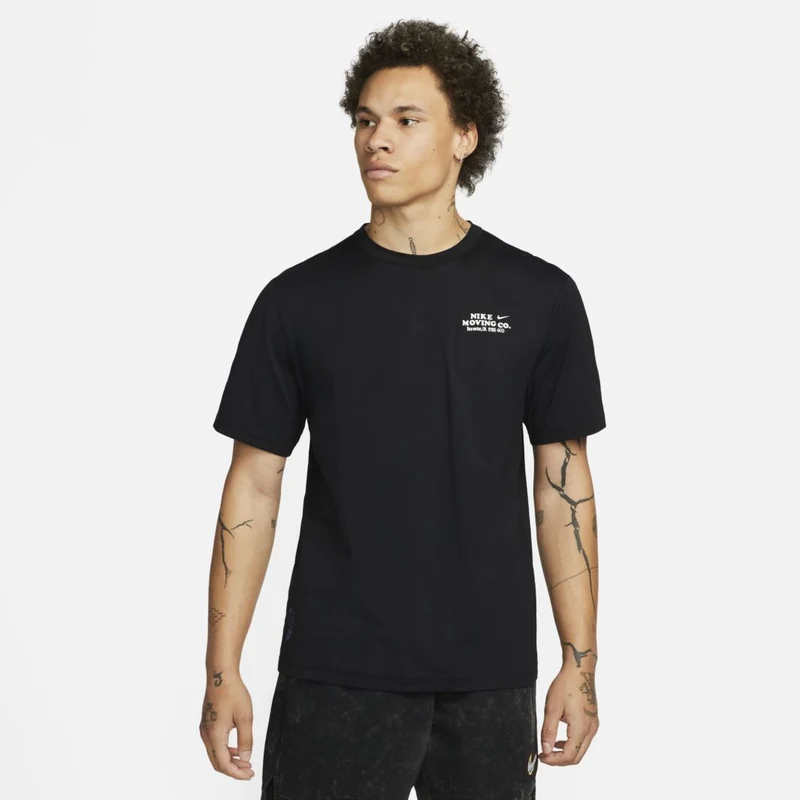 Nike Haut de fitness à manches courtes pour homme Dri