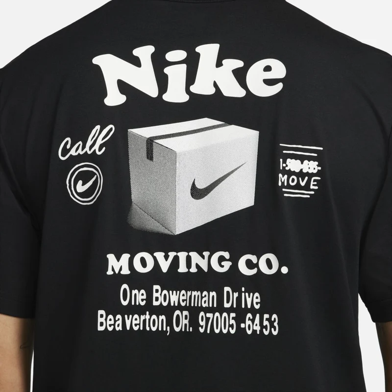 Nike Haut de fitness à manches courtes pour homme Dri