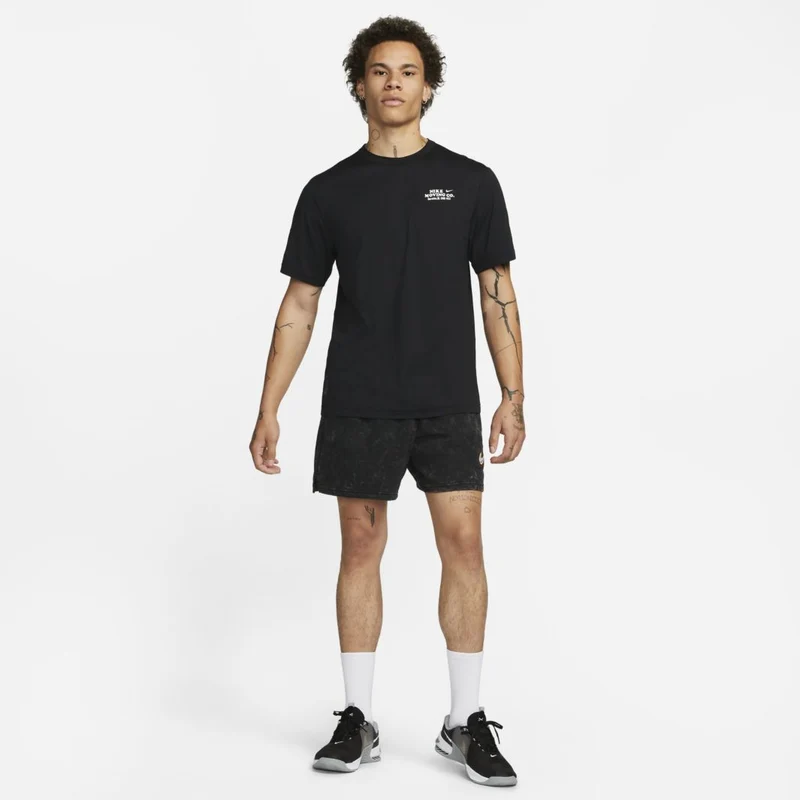 Nike Haut de fitness à manches courtes pour homme Dri