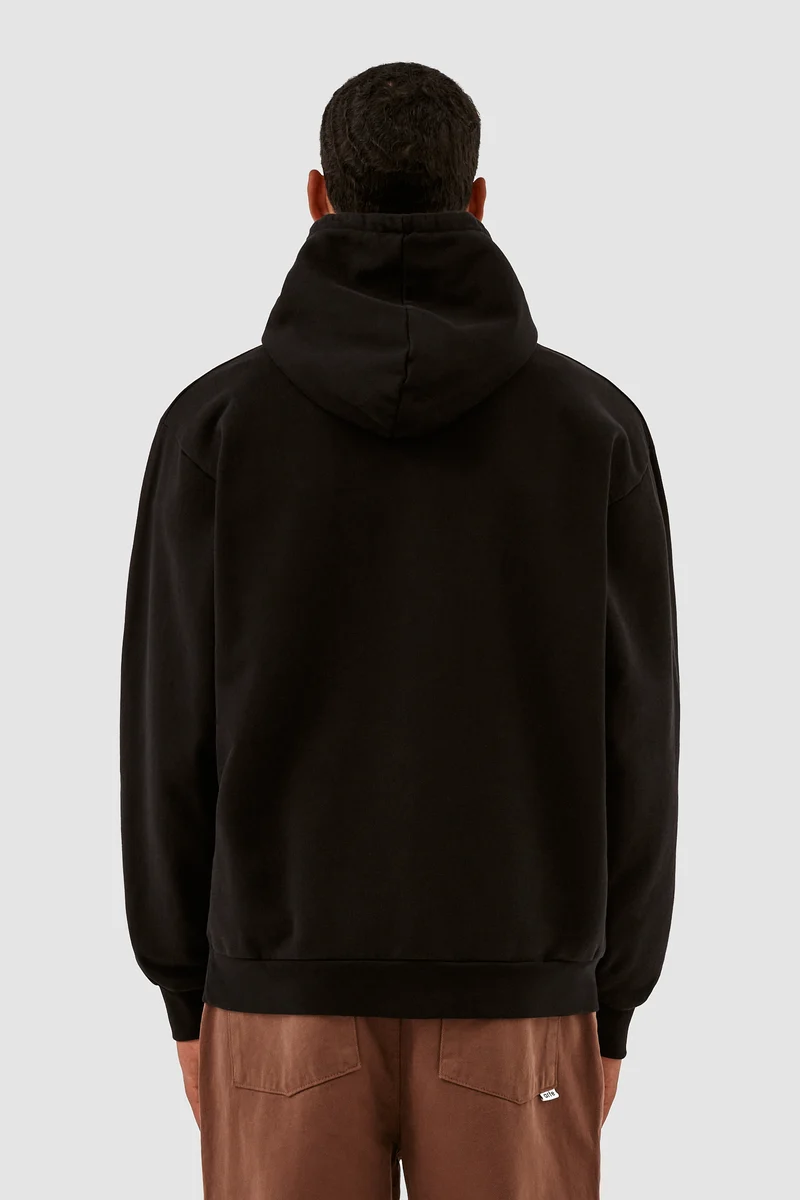 Sweat à capuche Harris Heart Logo Small - Noir