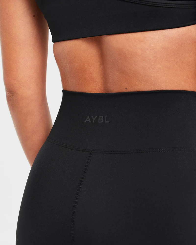 Sculpt Wrap Shorts - Noir