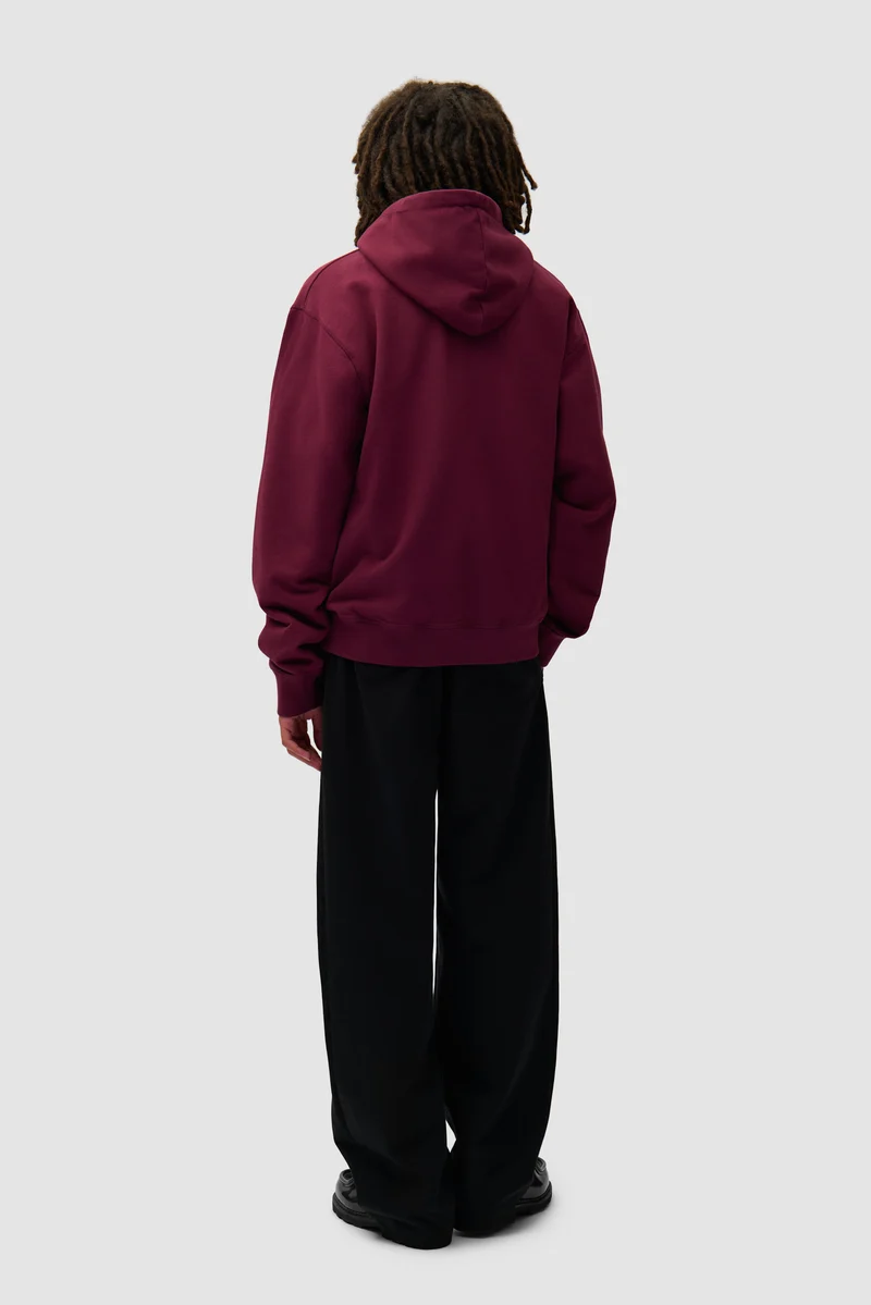 Arte Pixel Hoodie - Bordeaux