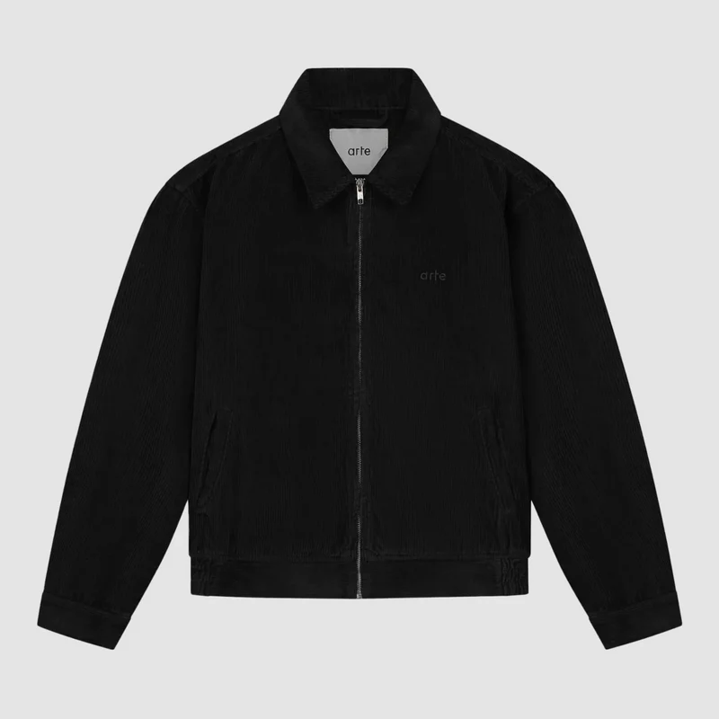 Veste en velours côtelé - Noir