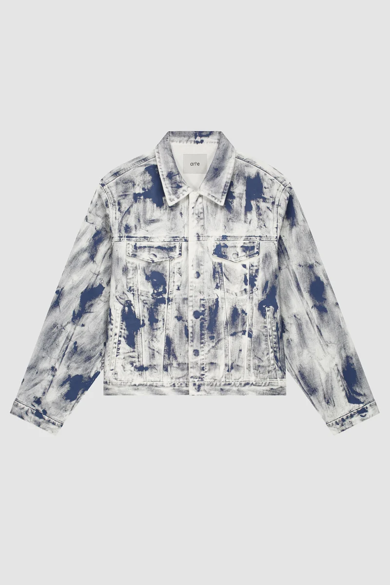 Veste peinture - Blanc