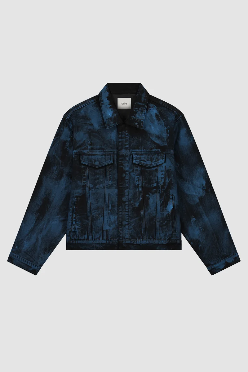 Veste peinture - Noir