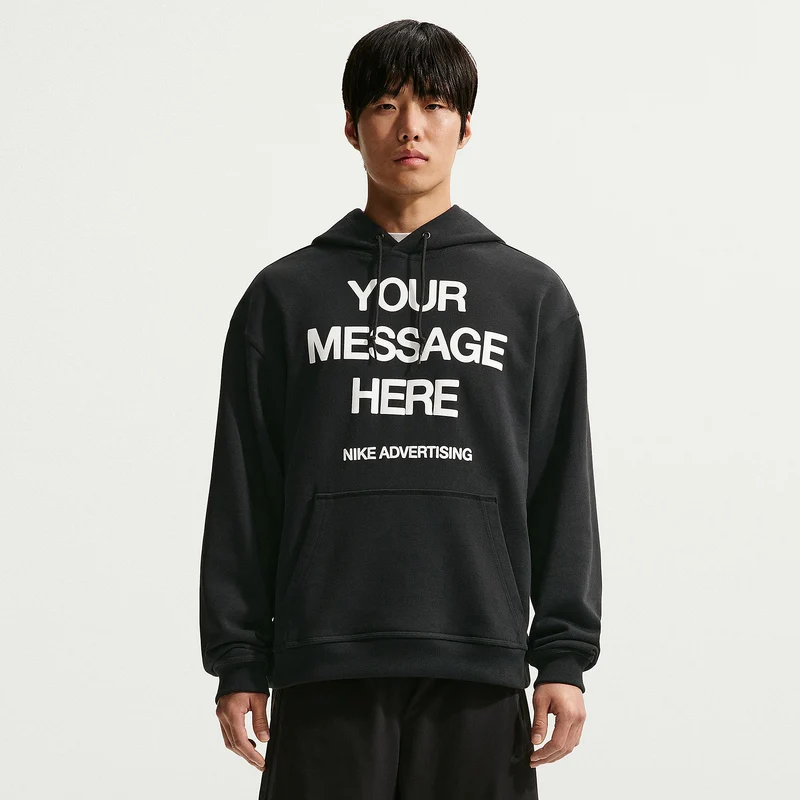 Nike Sportswear Fleece Graphic Pullover Hoodie