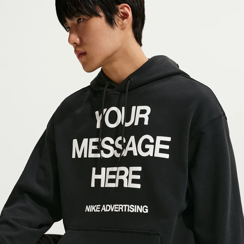 Nike Sportswear Fleece Graphic Pullover Hoodie