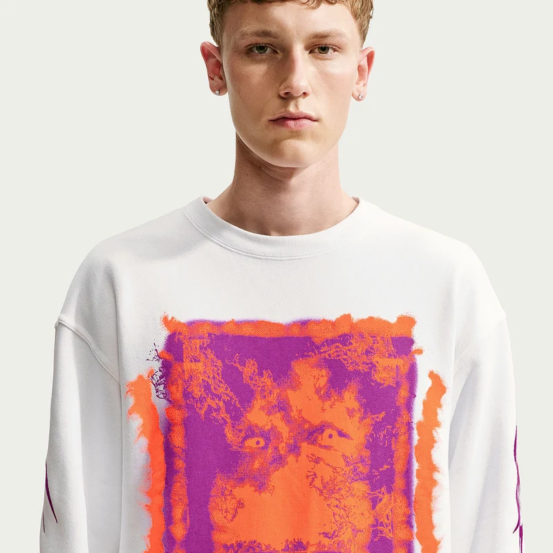 Nike Sportswear Graphic Fleece Crew Sweatshirt