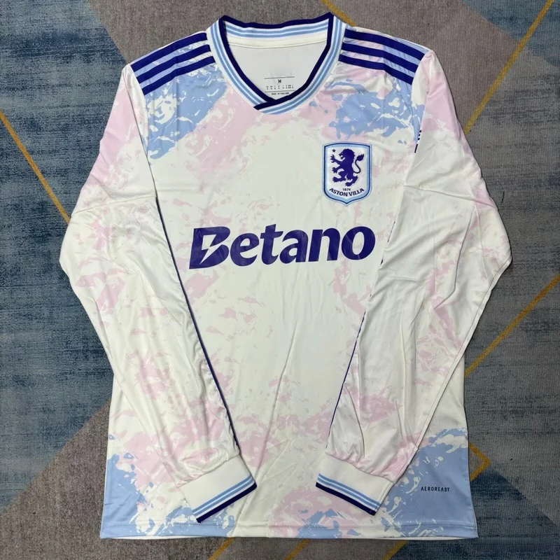 Maillot 25/26 Aston Villa Manches Longues