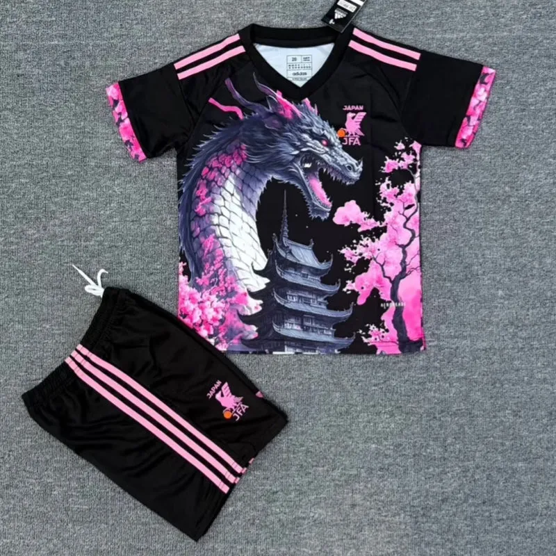 25/26 Ensemble Enfant Japon Spécial rose dragon