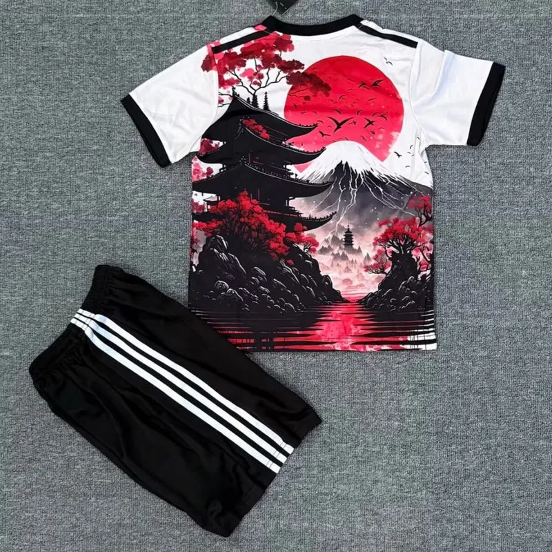 25/26 Ensemble Enfant Japon Spécial red