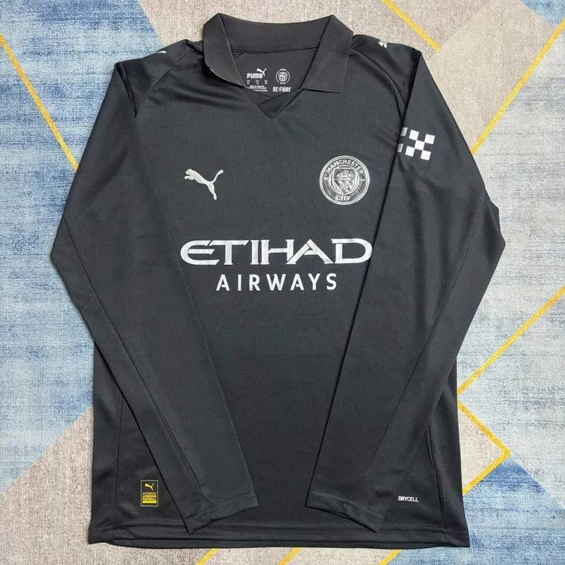 Maillot 25/26 Manchester City Extérieur Manches Longues