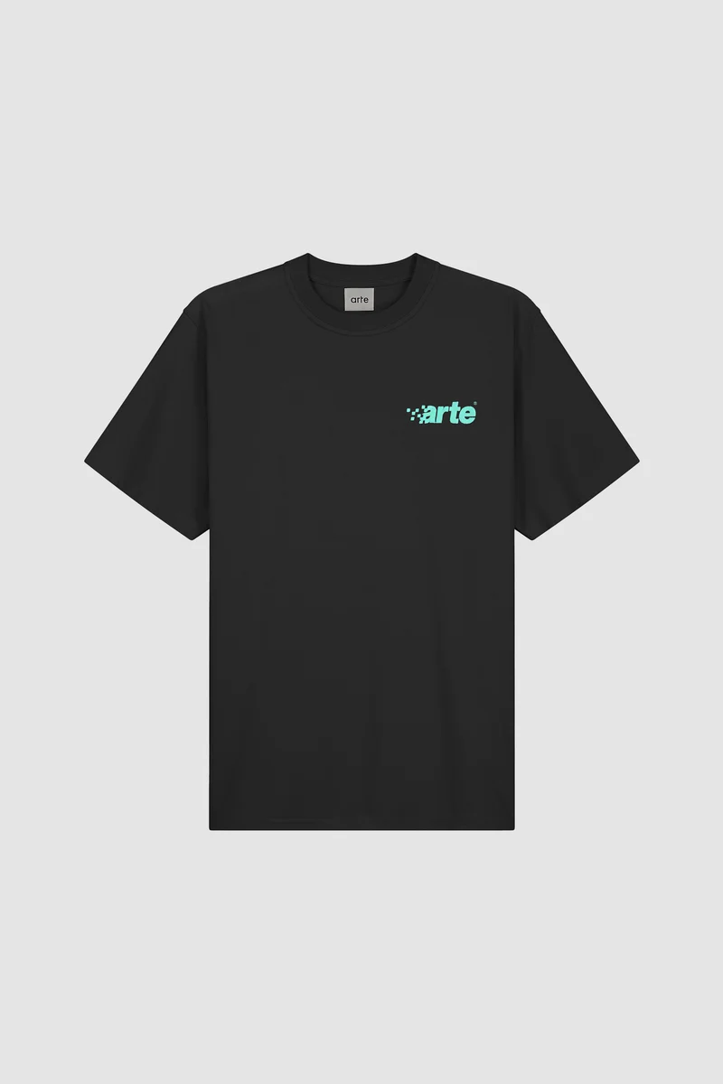 Tommy Pixel Logo T-shirt - Noir