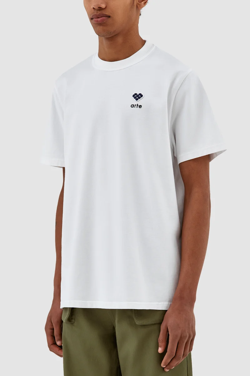 Tommy Heart Patch T-shirt - Blanc