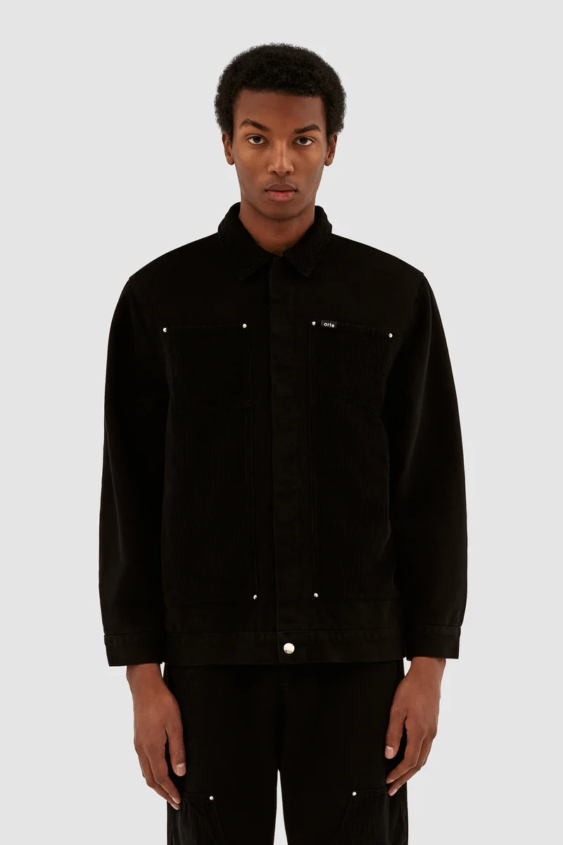 Veste de travail Jules - Noir