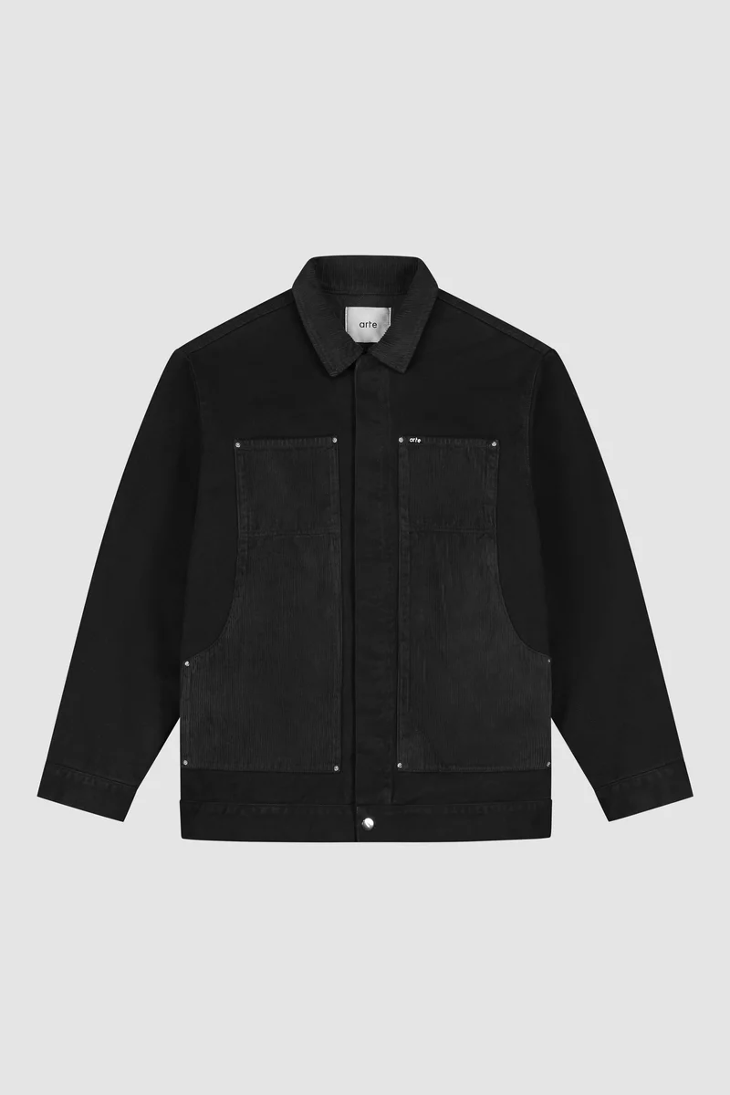 Veste de travail Jules - Noir
