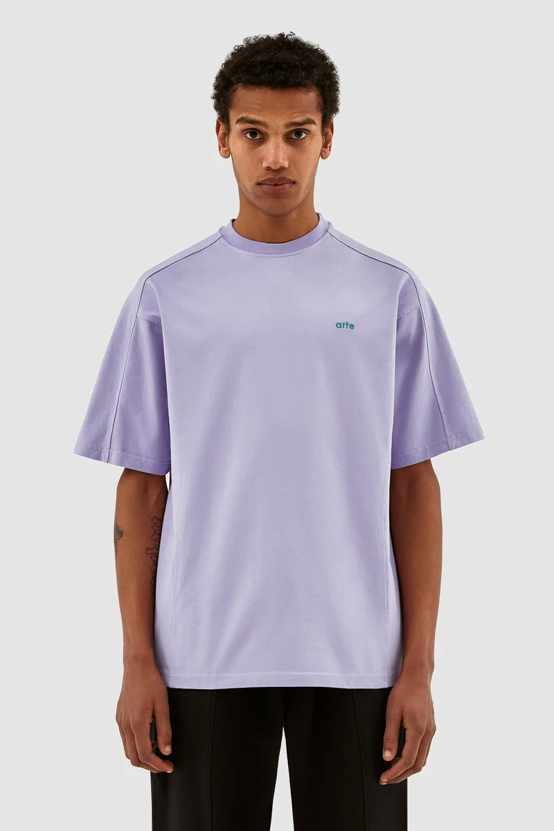 T-shirt Theo S Cuts - Violet