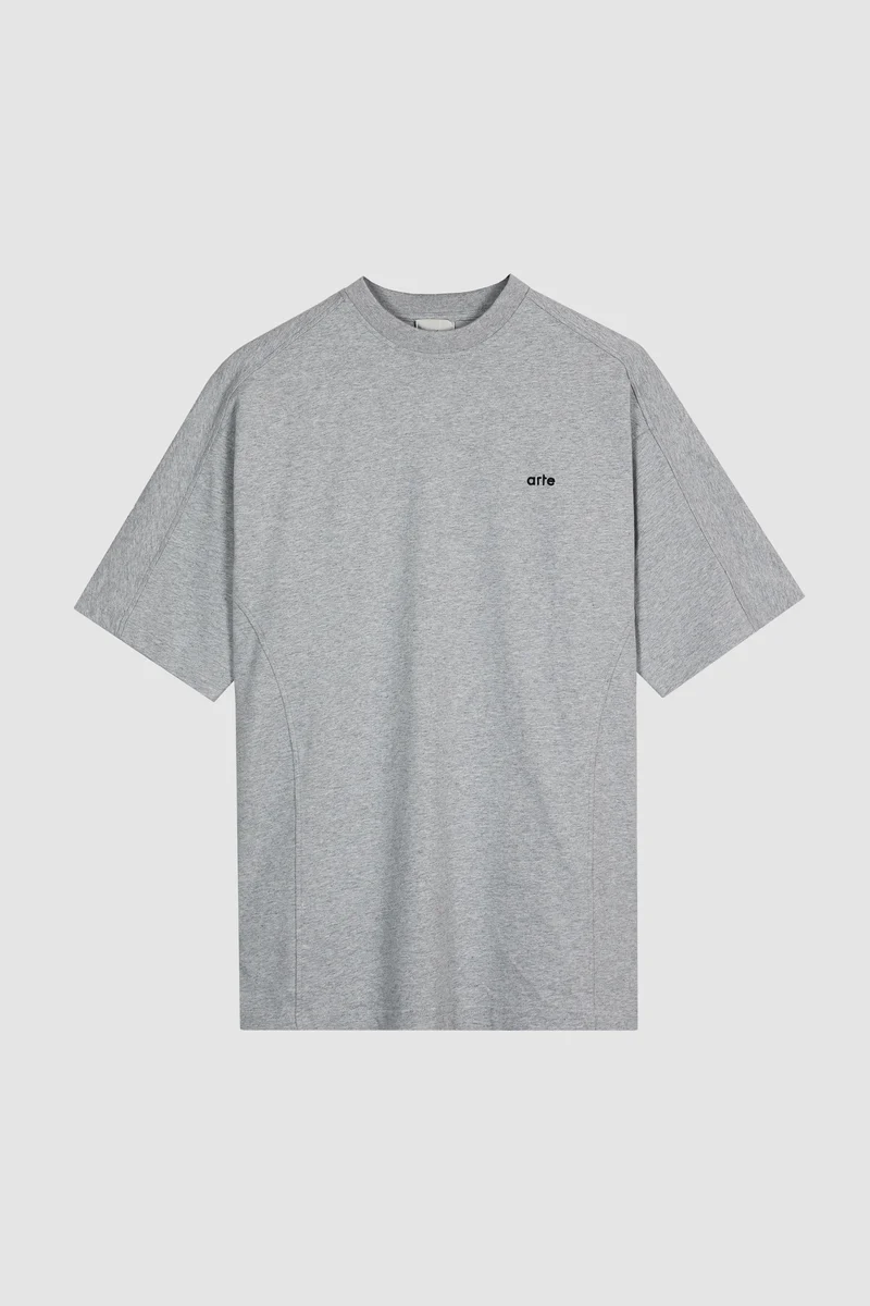 T-shirt Theo S Cuts - Gris