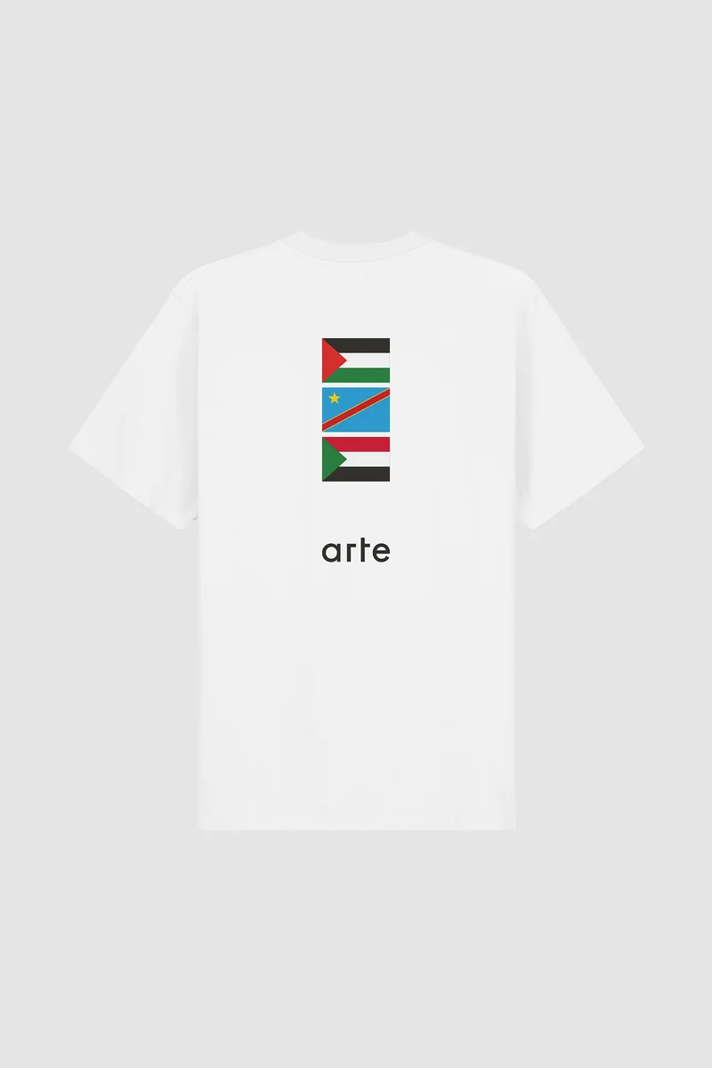 T-shirt Design For Humanity - Blanc