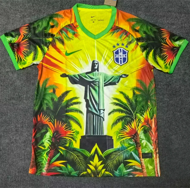Maillot 25/26 Brésil Spécial black yellow