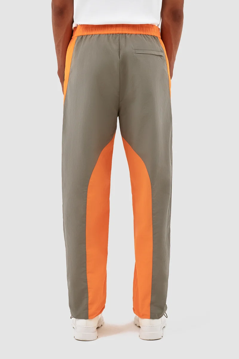 Pantalon Jeff - Orange/Gris