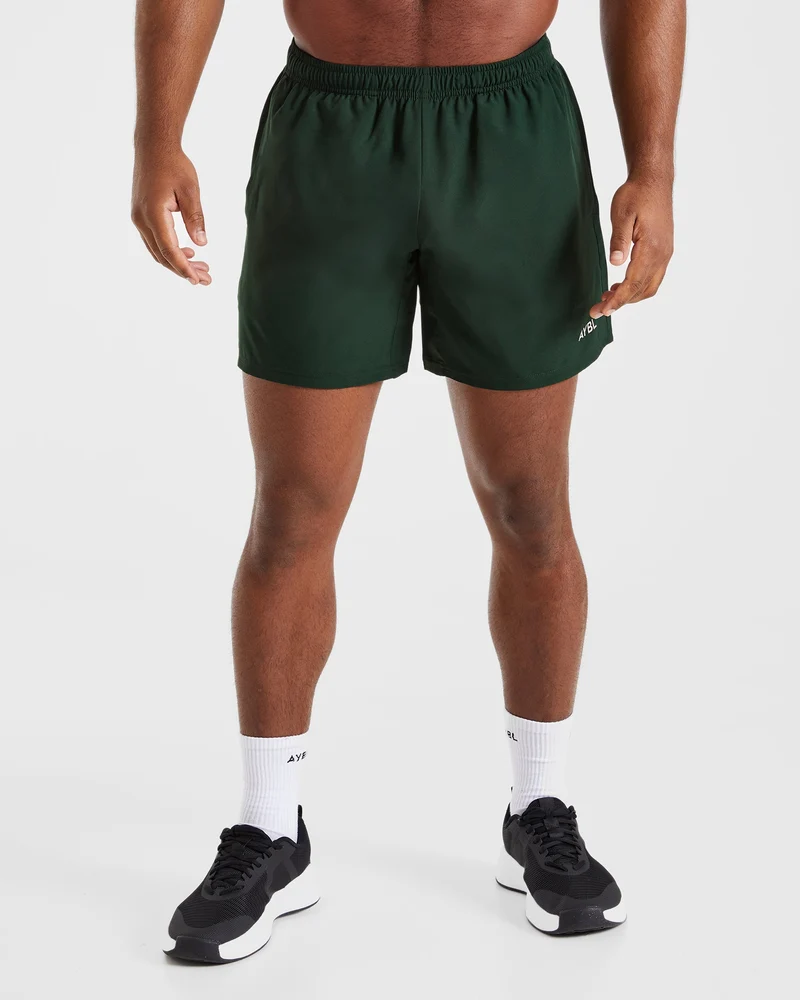Core 5" Shorts - Forest Vert