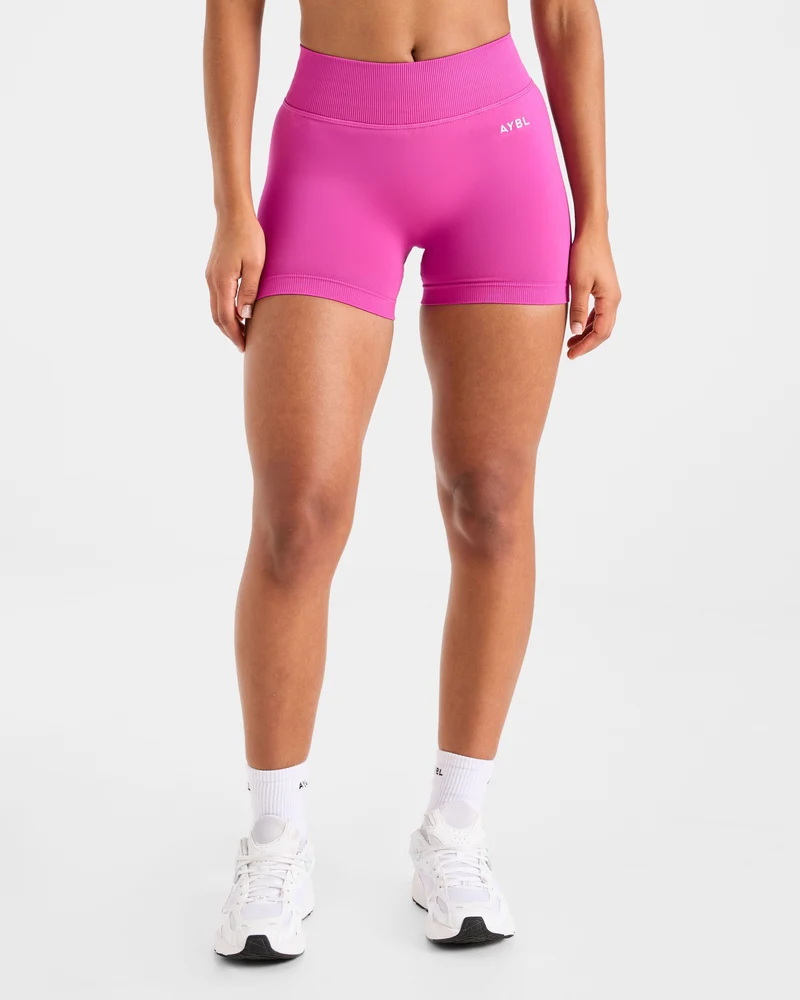 Adapt Seamless Shorts | 4.5" - Rose