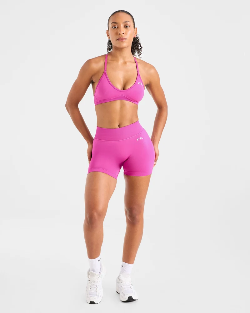 Adapt Seamless Shorts | 4.5" - Rose