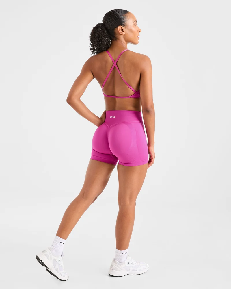 Adapt Seamless Shorts | 4.5" - Rose