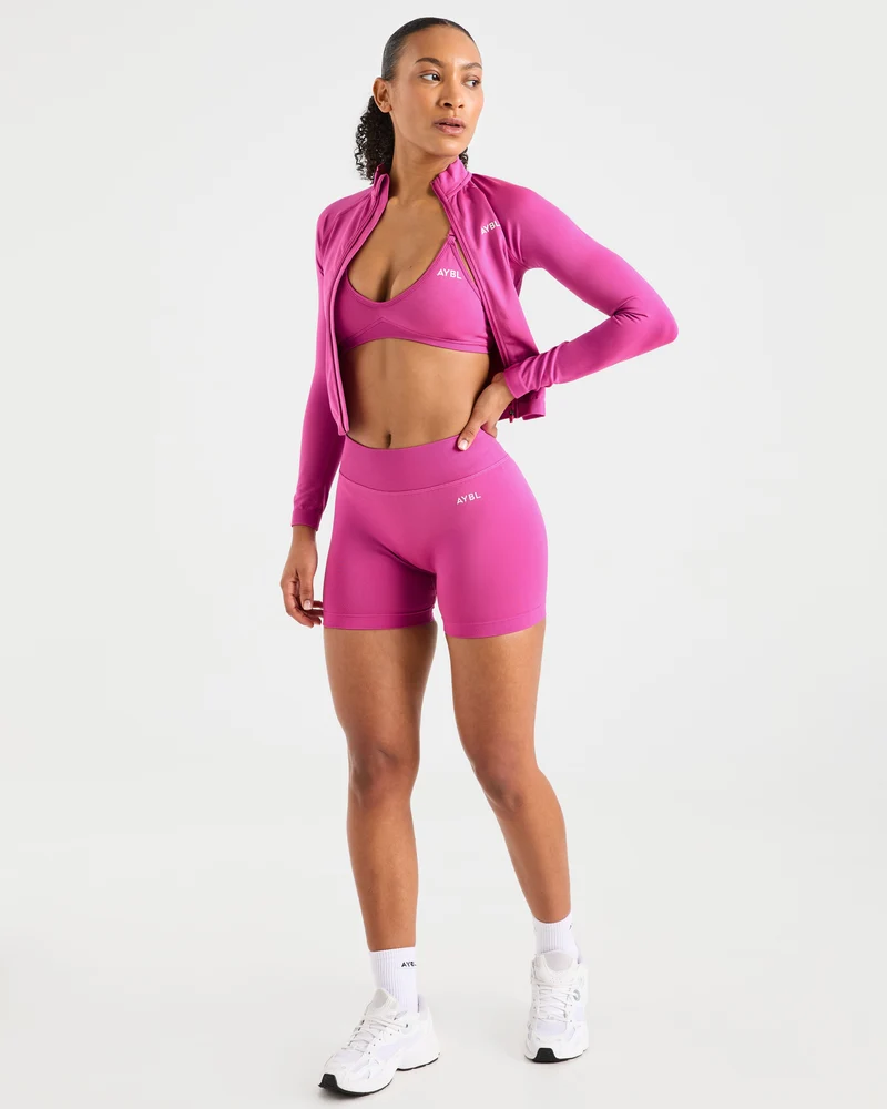 Adapt Seamless Shorts | 4.5" - Rose