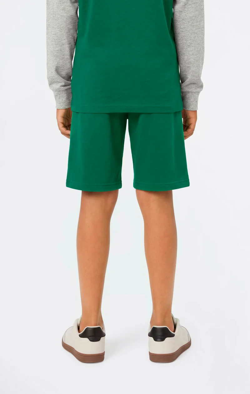Boys’ Shorts with Maxi Printed Logo
