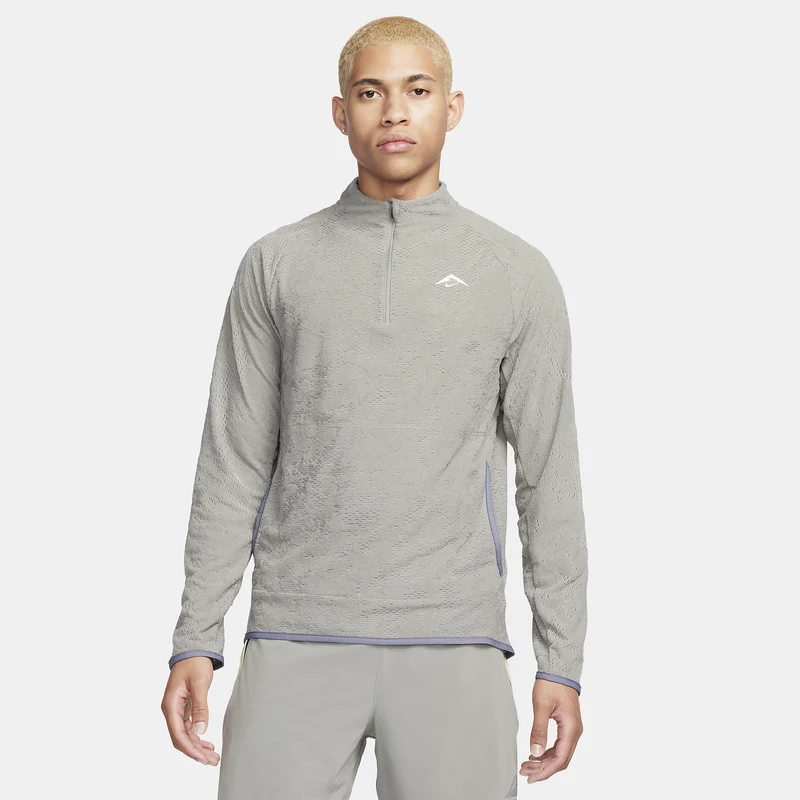 Nike Haut de running à demi-zip Dri
