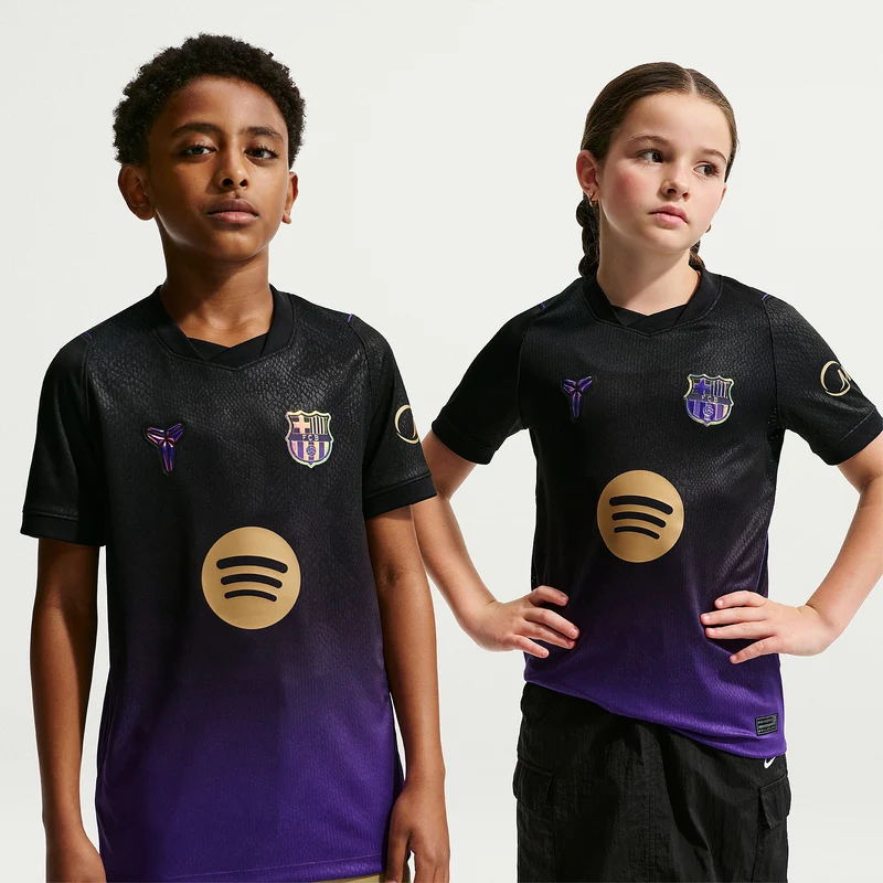 Nike Kobe Bryant x FC Barcelona 26/27 Kids Dri-FIT Stadium Away Shirt