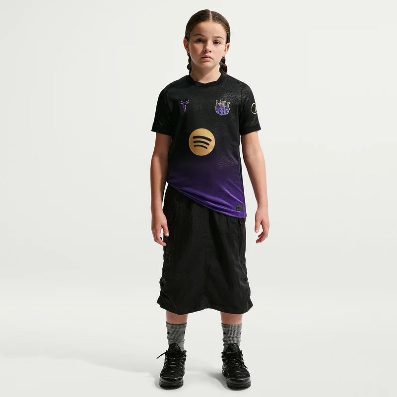 Nike Kobe Bryant x FC Barcelona 26/27 Kids Dri-FIT Stadium Away Shirt