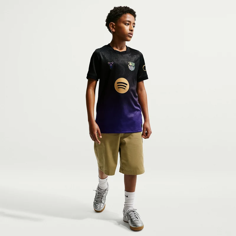 Nike Kobe Bryant x FC Barcelona 26/27 Kids Dri-FIT Stadium Away Shirt