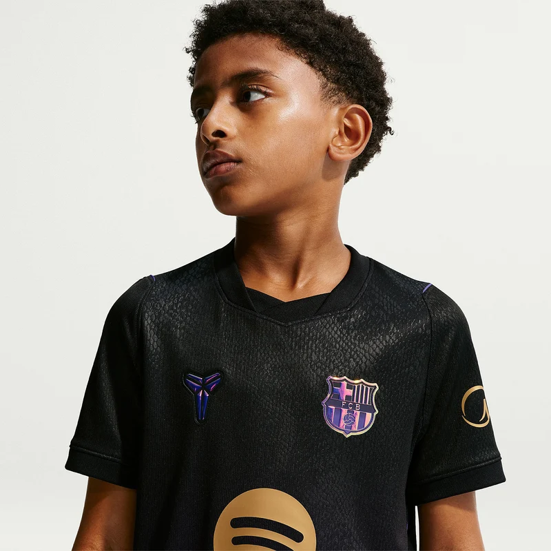 Nike Kobe Bryant x FC Barcelona 26/27 Kids Dri-FIT Stadium Away Shirt