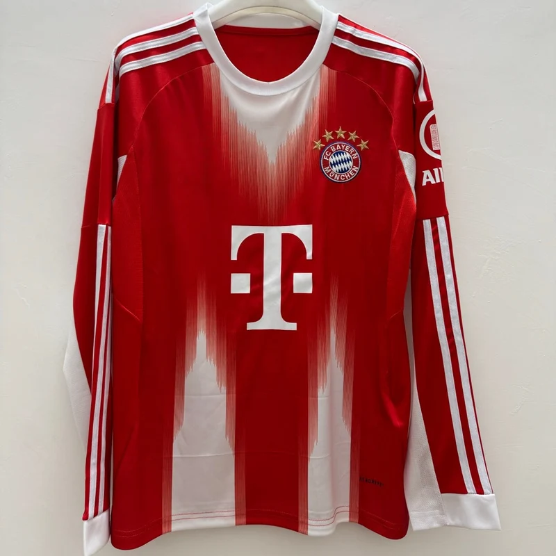 Maillot 25/26 Bayern Munich Domicile Manches Longues