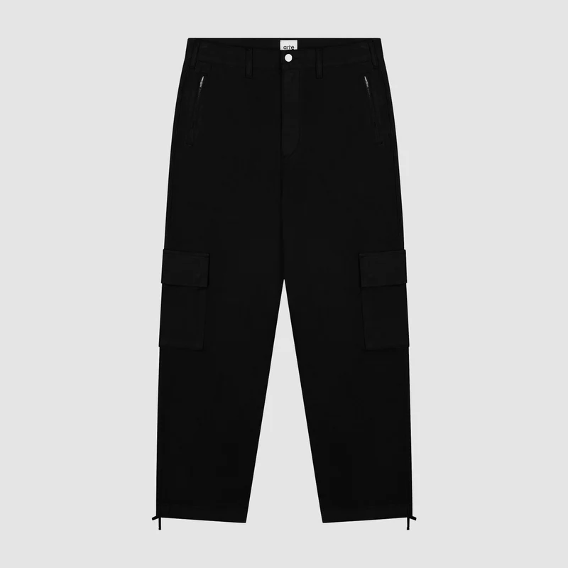 Pantalon cargo bas - Noir