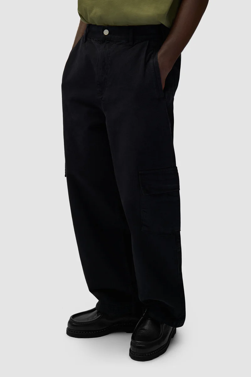 Pantalon cargo bas - Noir