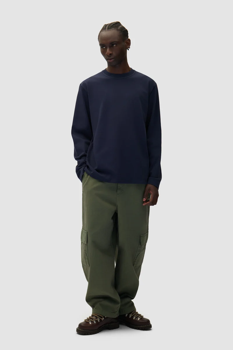 Pantalon cargo bas - Vert