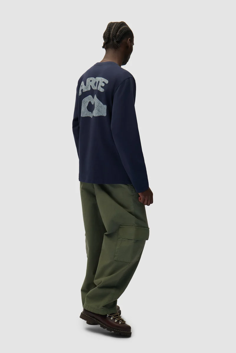 Pantalon cargo bas - Vert