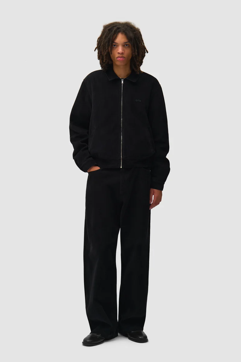 Pantalon en velours côtelé - Noir
