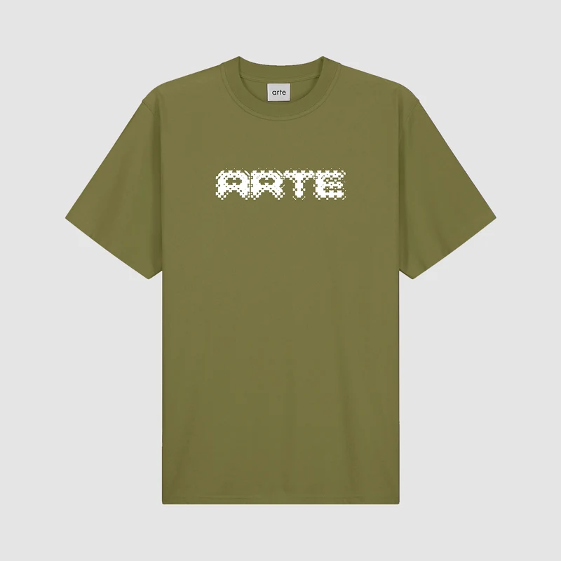 Arte - T-shirt Pixel - Vert