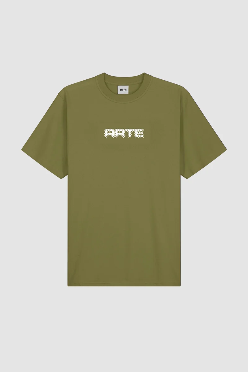 Arte - T-shirt Pixel - Vert