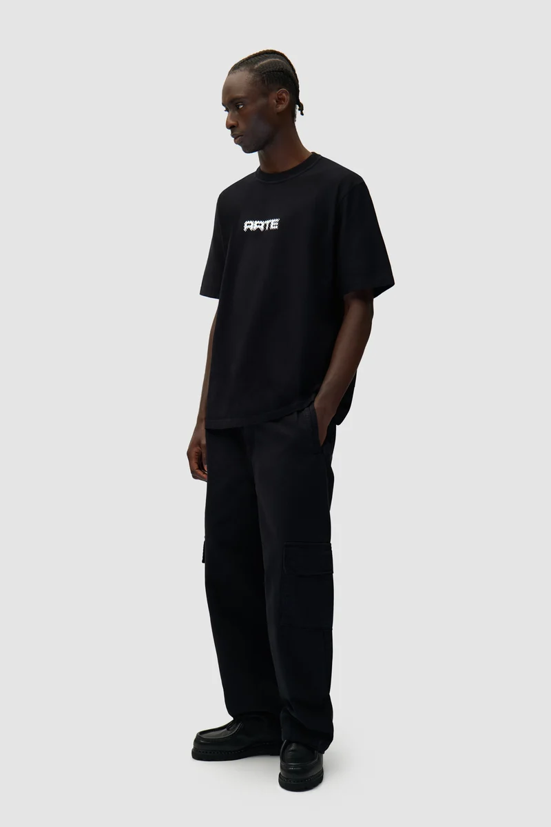 Arte - T-shirt Pixel - Noir
