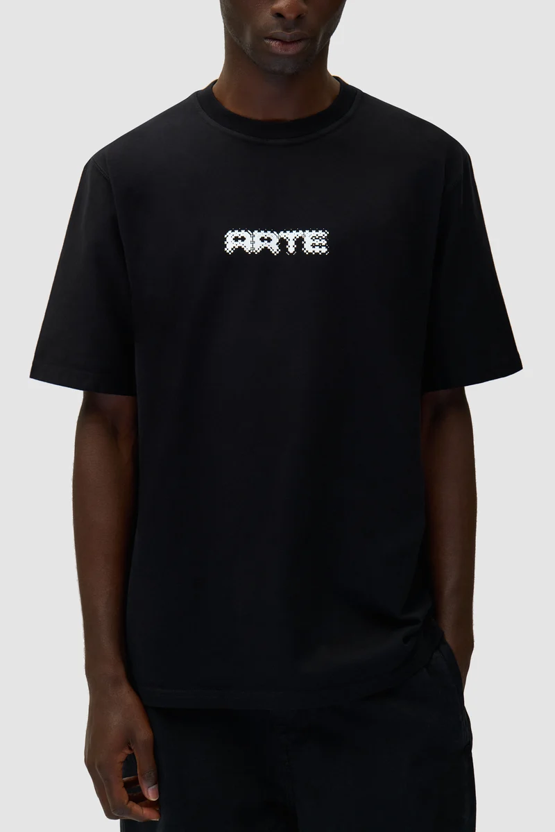 Arte - T-shirt Pixel - Noir