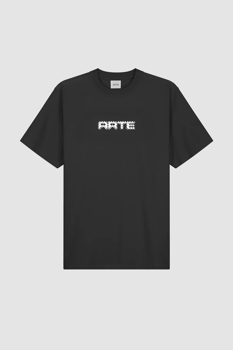 Arte - T-shirt Pixel - Noir