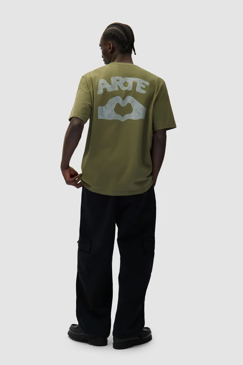 Diels Scribble T-shirt - Vert